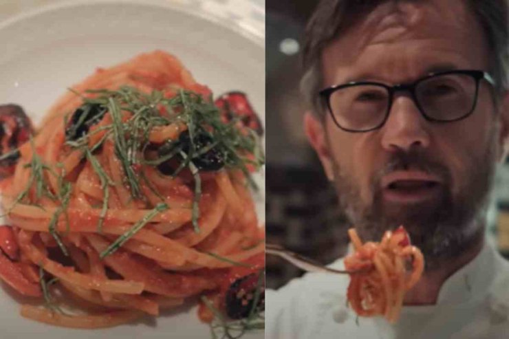 Cracco e spaghetti al pomodoro 