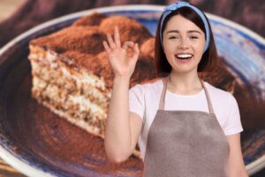 Donna, tiramisù