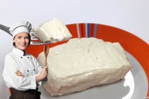 stracchino e donna chef